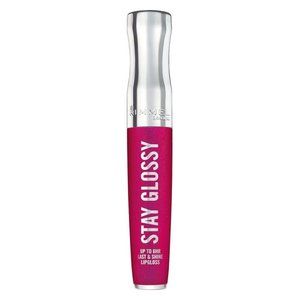 Rimmel London 345 Pop Fizz Pink Stay Glossy Lipgloss 6.0 ML Discontinued NEW